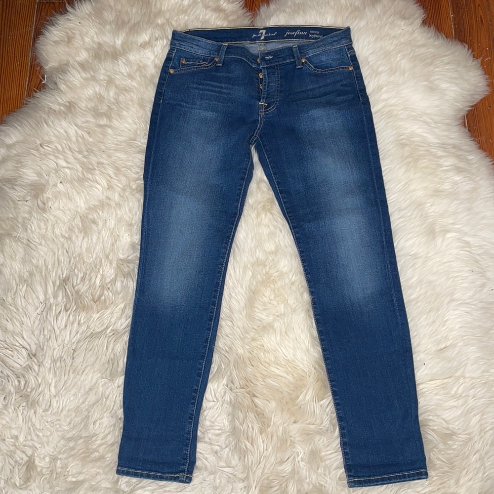7 for all mankind josefina skinny boyfriend jean